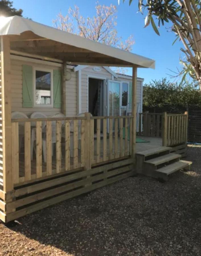 Mobile Home Tout Confort Climatise 4 A 6 Personnes Camping Les Salins De La Gardiole Ancien Camping De L'Europe A Vic La Gardiole Eksteriør billede